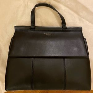 NWOT Tory Burch Block T Satchel Purse with Removable Cross Body Strap